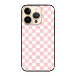 Telefoonhoesje Ontwerpen - Roze Check - Smartphone case