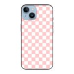 Telefoonhoesje Ontwerpen - Roze Check - Smartphone case