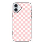 Telefoonhoesje Ontwerpen - Roze Check - Smartphone case