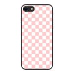 Telefoonhoesje Ontwerpen - Roze Check - Smartphone case