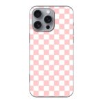 Telefoonhoesje Ontwerpen - Roze Check - Smartphone case